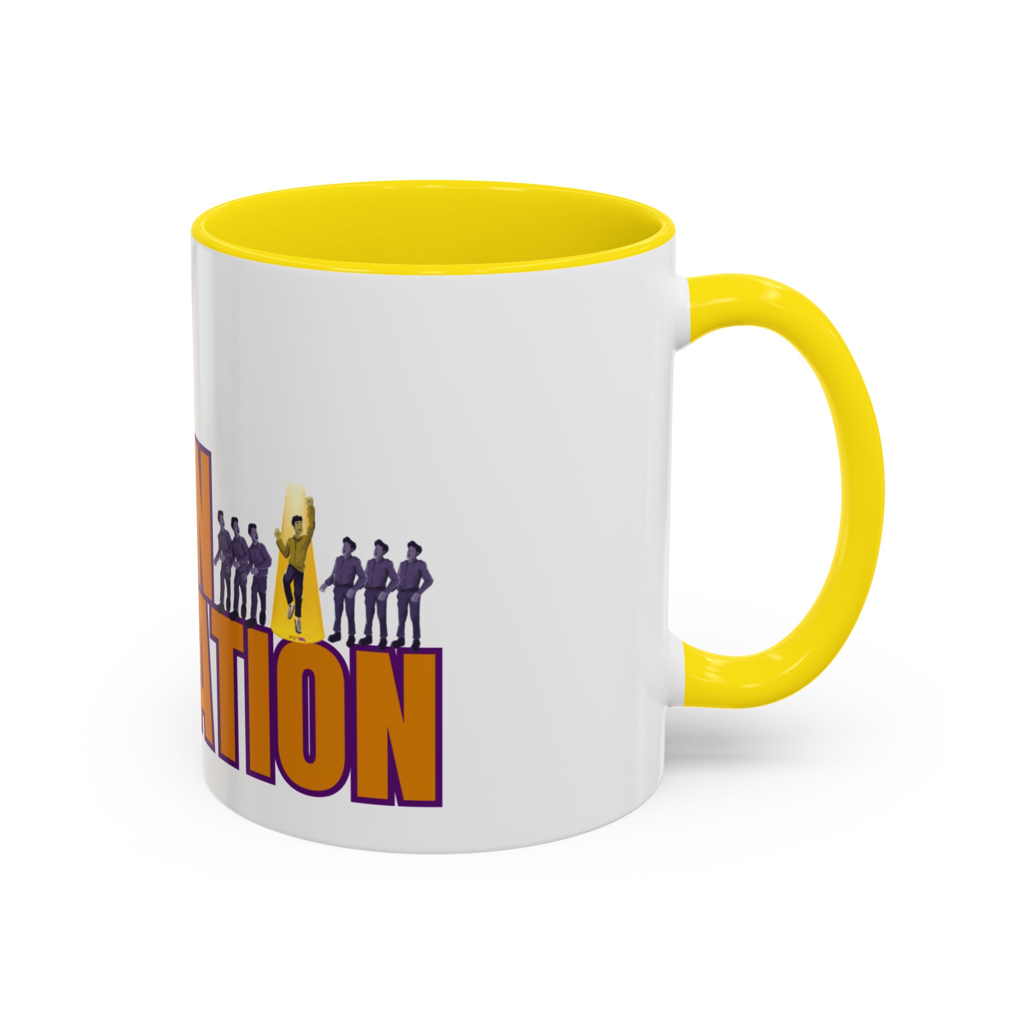 Accent Coffee Mug — "Chosen Generation" Bold Typography Inspirational Mug - Image 26