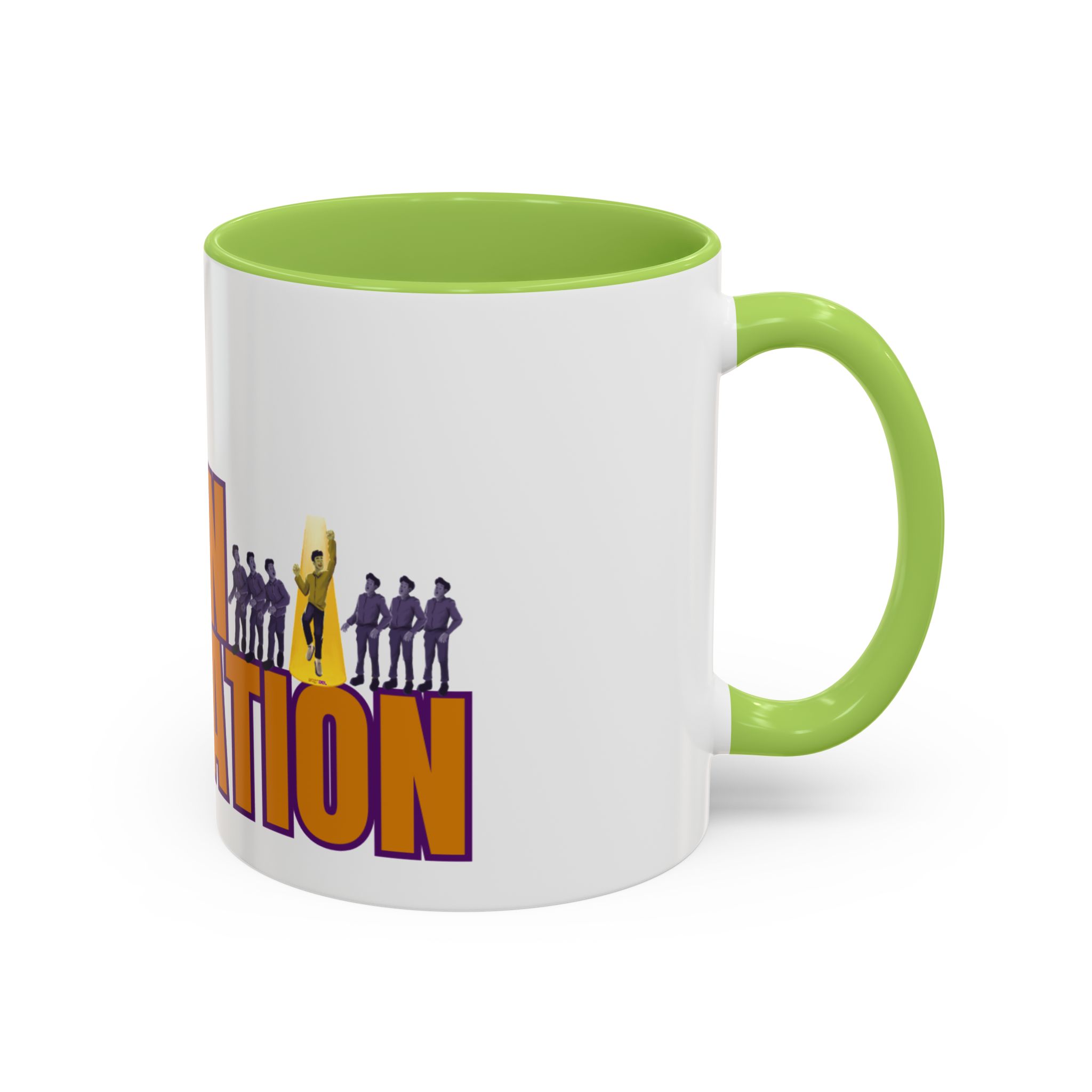Accent Coffee Mug — "Chosen Generation" Bold Typography Inspirational Mug - Image 30