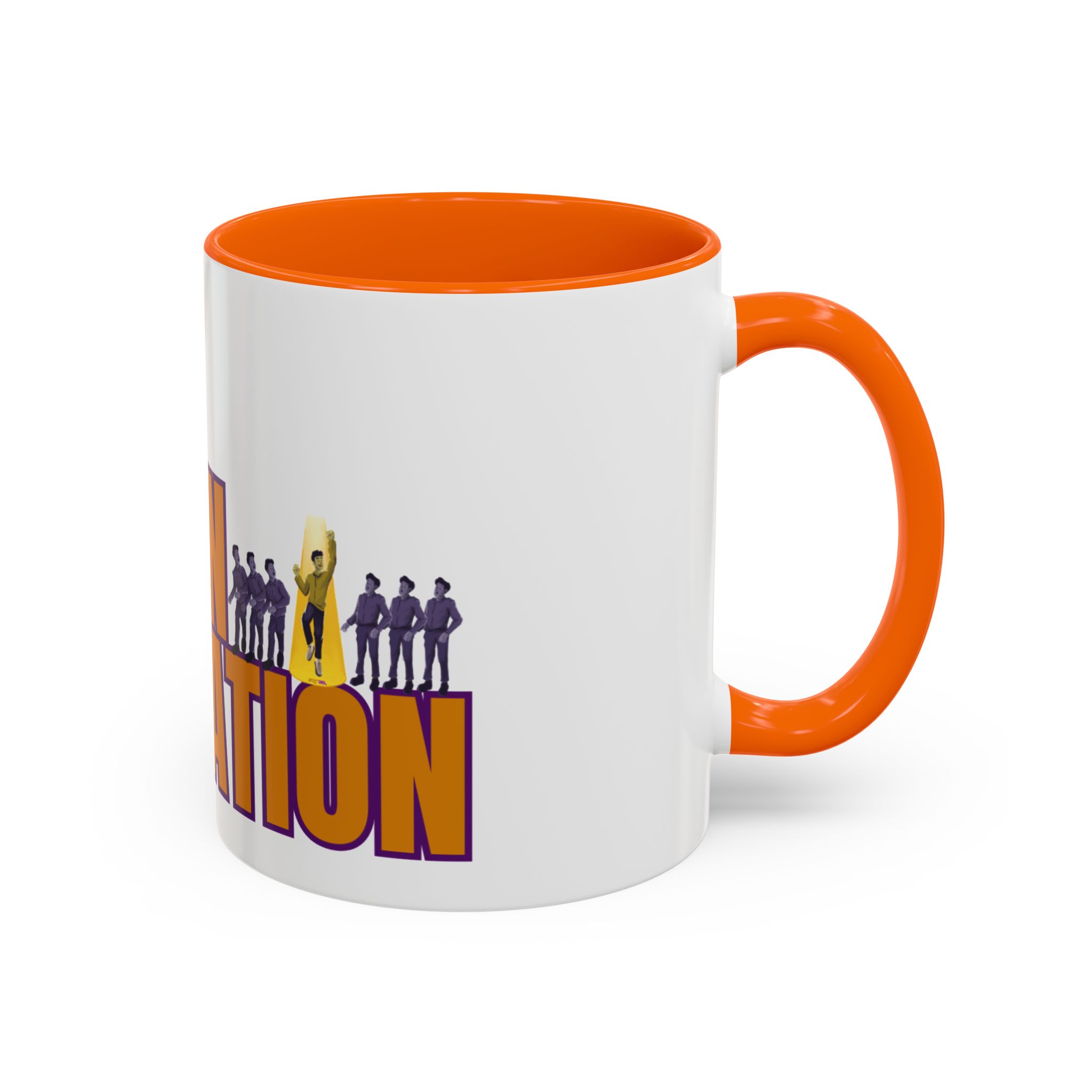 Accent Coffee Mug — "Chosen Generation" Bold Typography Inspirational Mug - Image 22