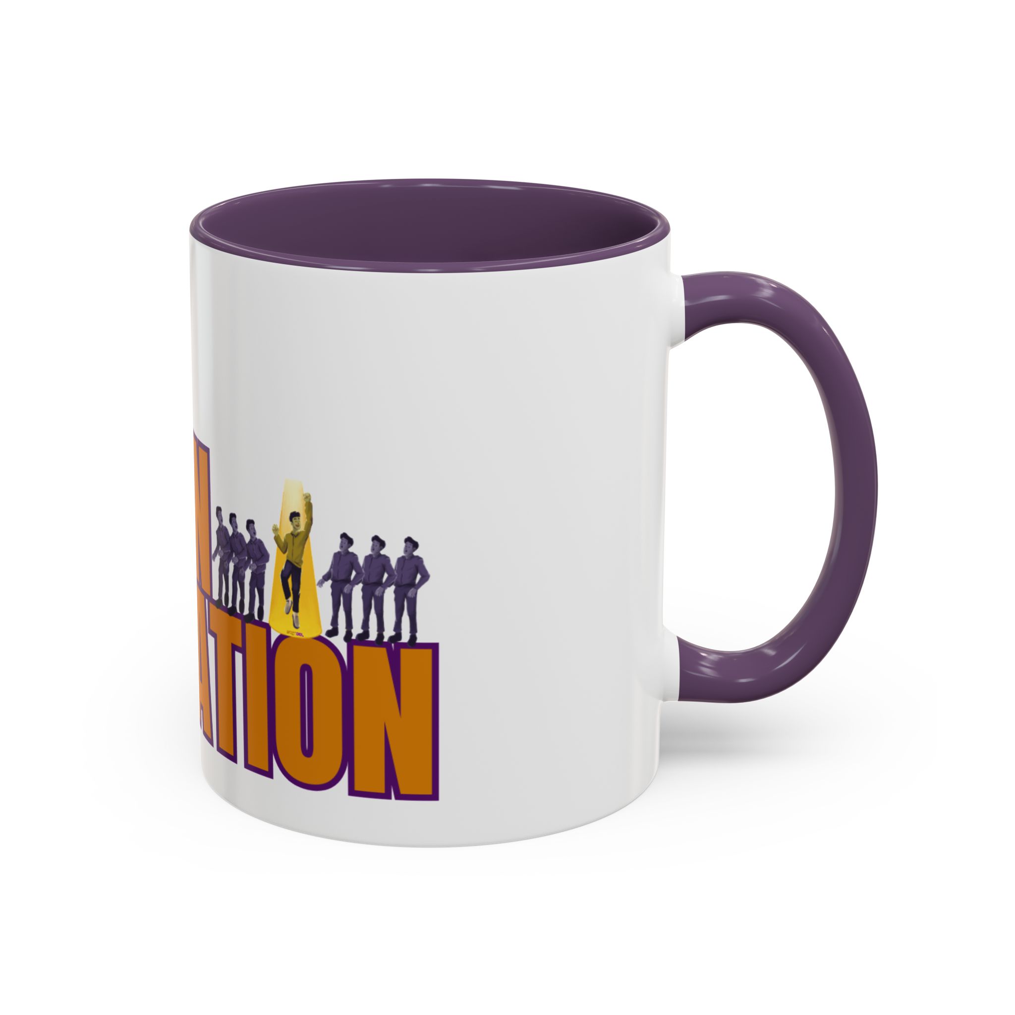 Accent Coffee Mug — "Chosen Generation" Bold Typography Inspirational Mug - Image 34