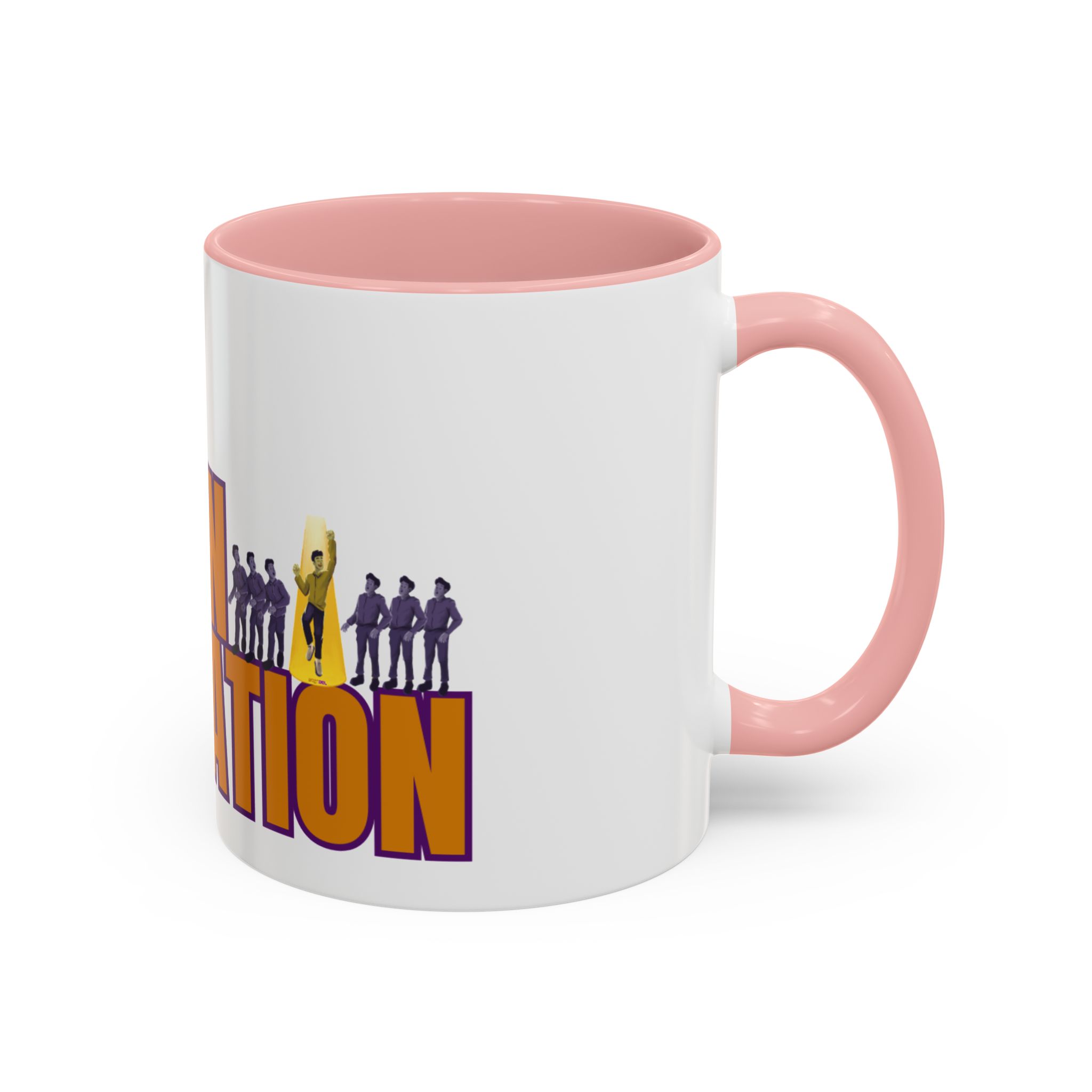 Accent Coffee Mug — "Chosen Generation" Bold Typography Inspirational Mug - Image 10