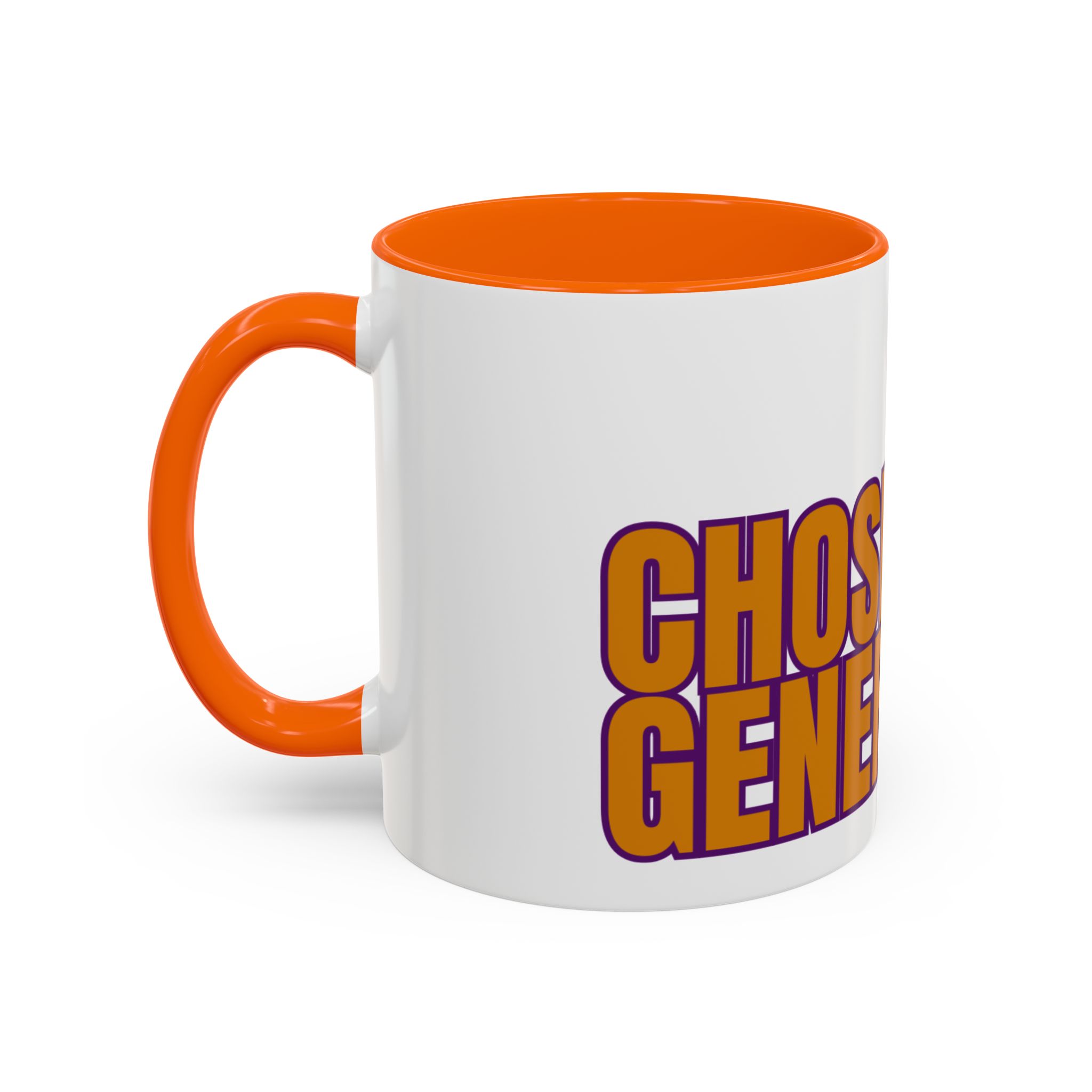 Accent Coffee Mug — "Chosen Generation" Bold Typography Inspirational Mug - Image 23