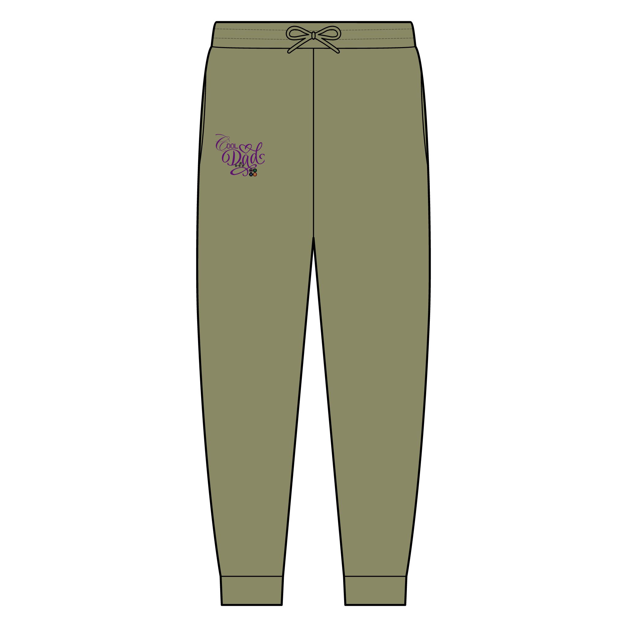 Joggers — Cool Dad Fleece Sweatpants - Image 6