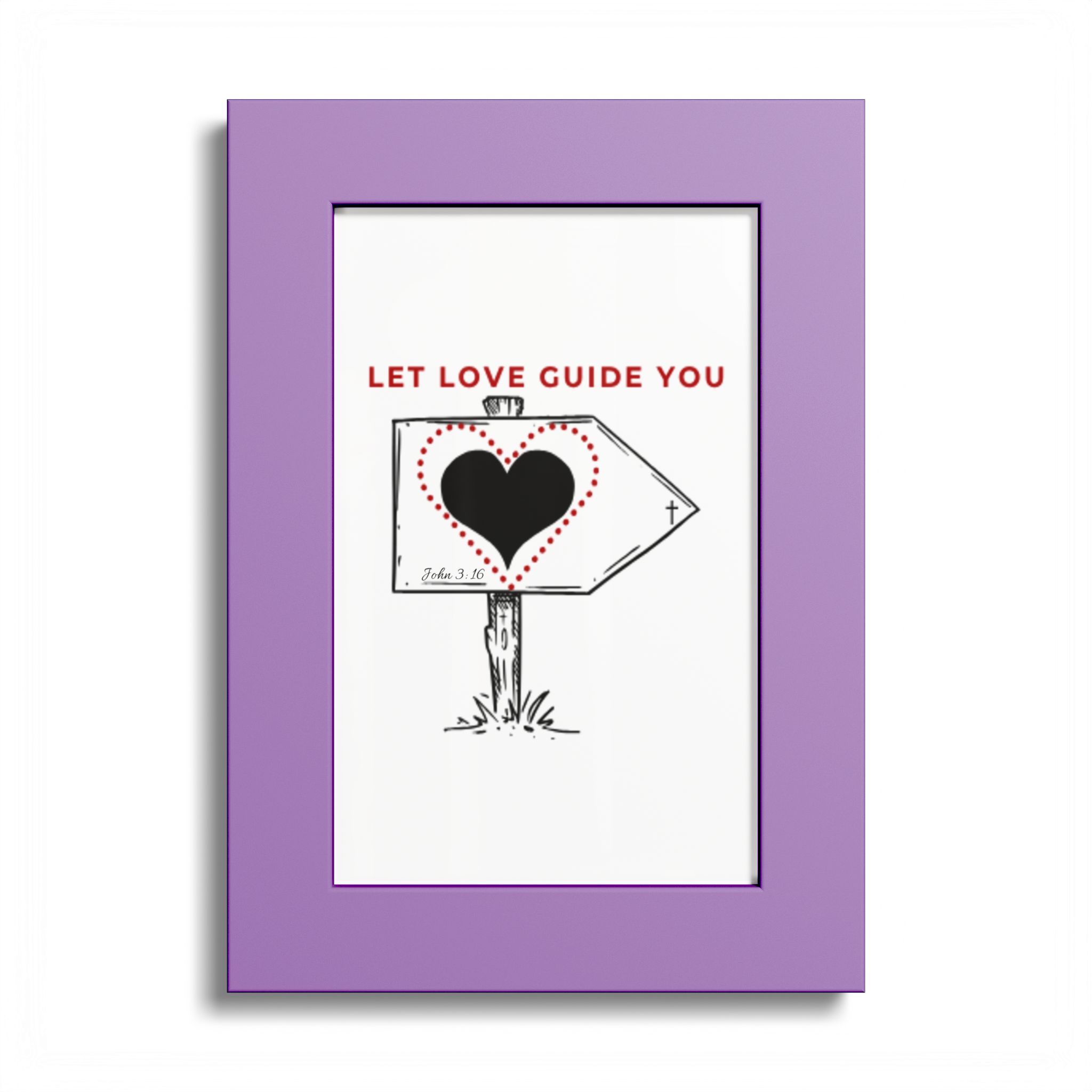 Let Love Guide You Wall Poster - Image 9
