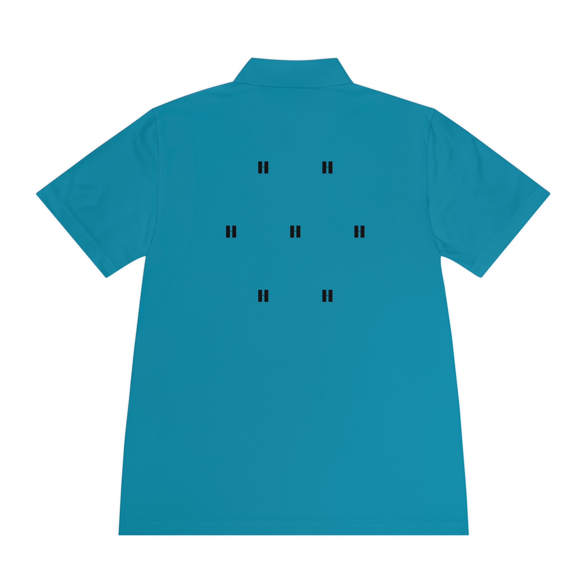 Men's White Polo Shirt with Minimal 'H' Logo — Athletic Sport Performance - Image 14
