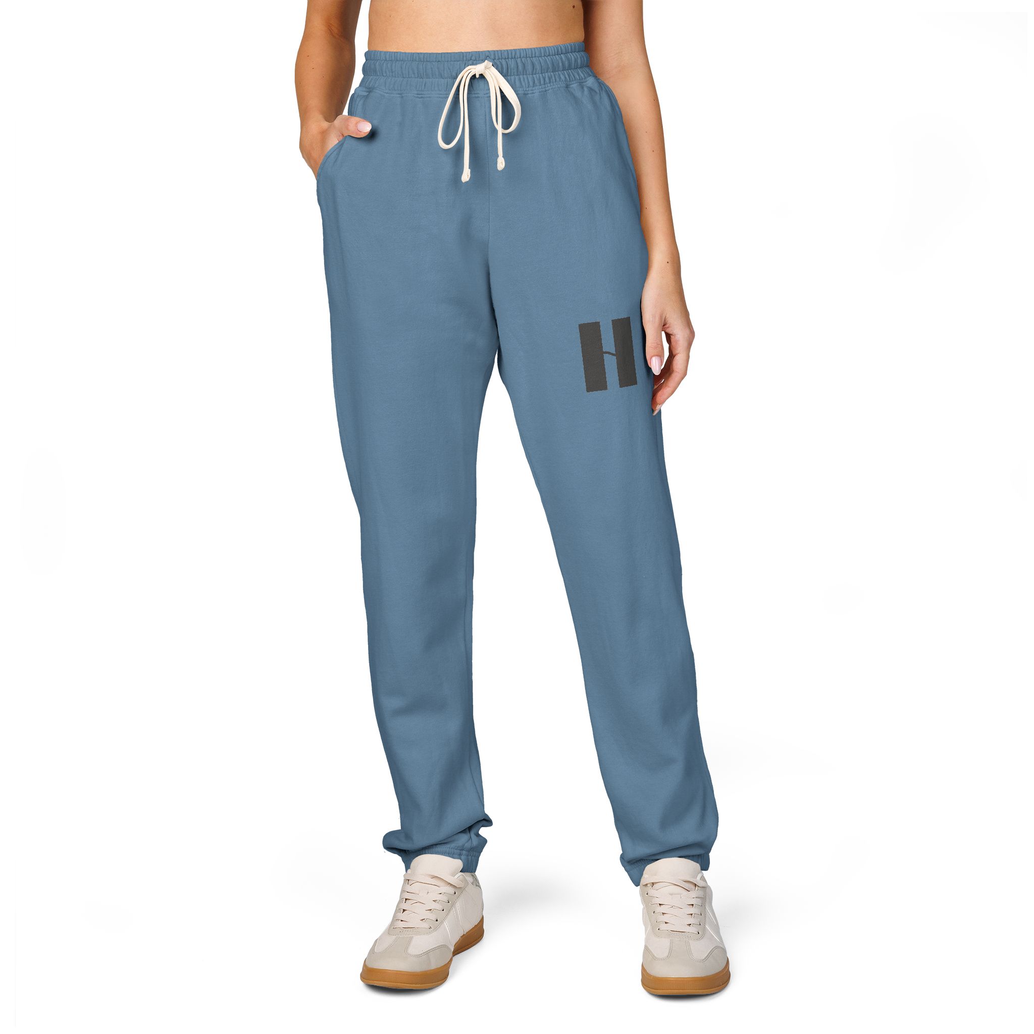 Rugged Hopayola Patch Sweatpants — Garment-Dyed Fleece Joggers - Image 23