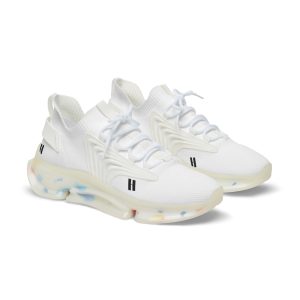 Men's White Mesh Sneakers