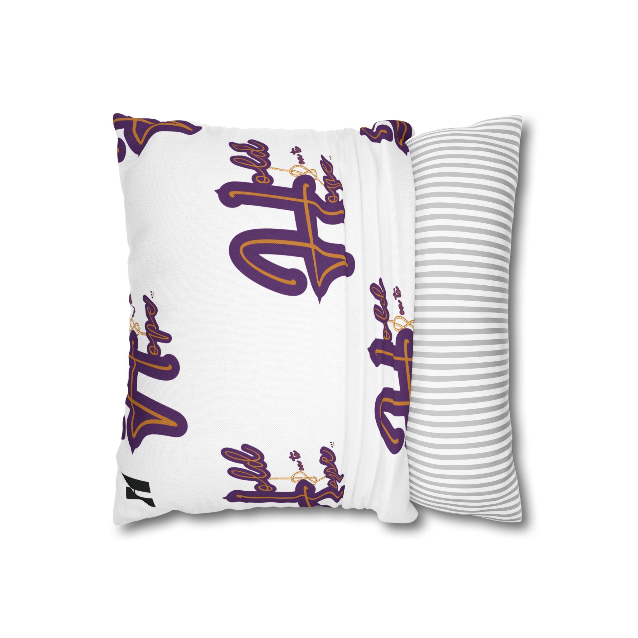 Hold unto Hope Throw Pillow Cover Design - Image 2