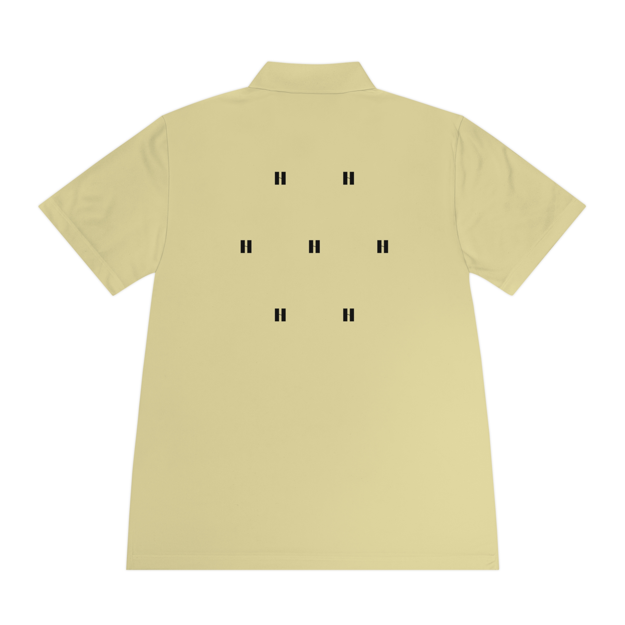 Men's White Polo Shirt with Minimal 'H' Logo — Athletic Sport Performance - Image 8