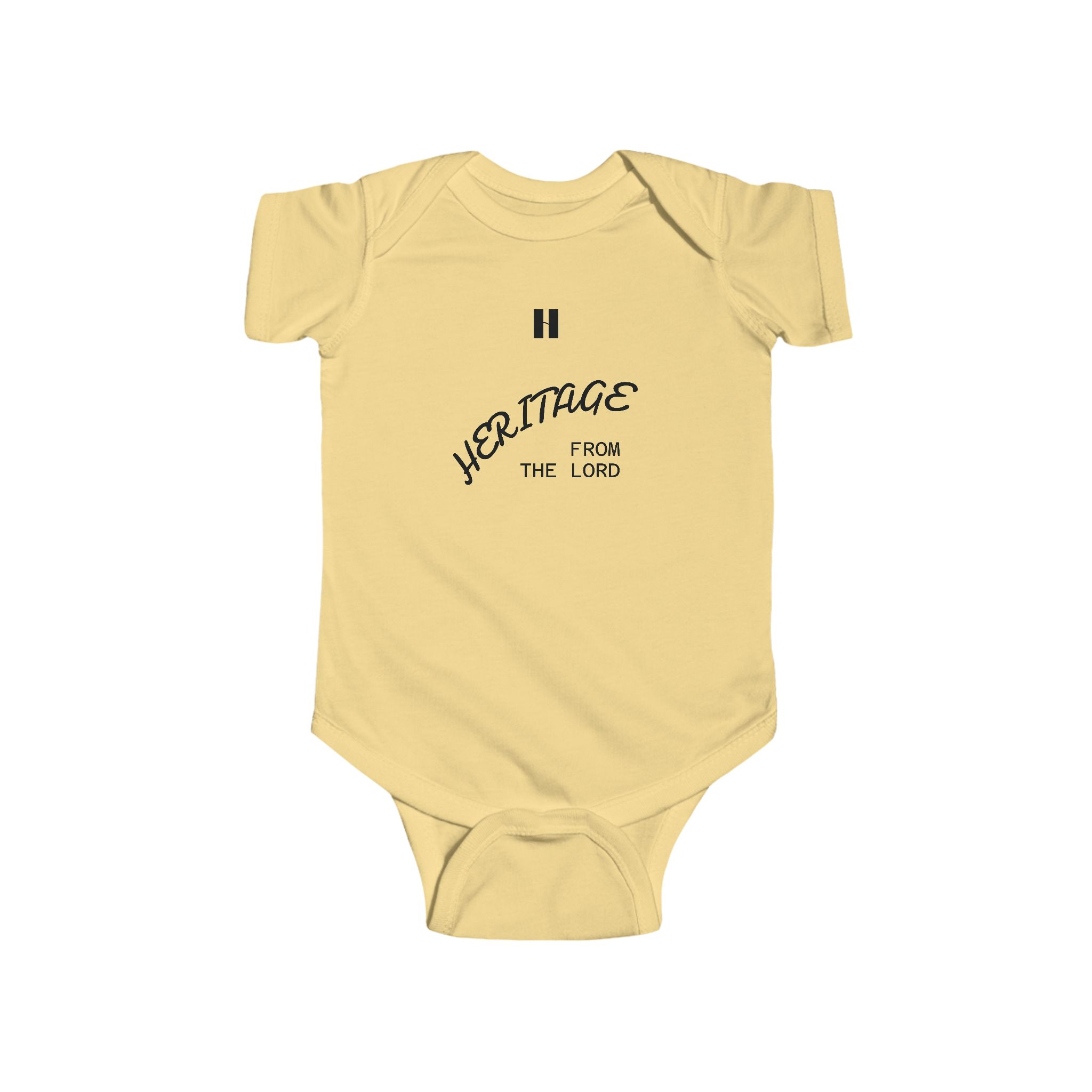Heritage From The Lord Baby Bodysuit, "Psalm 127:3" Infant Onesie - Image 7