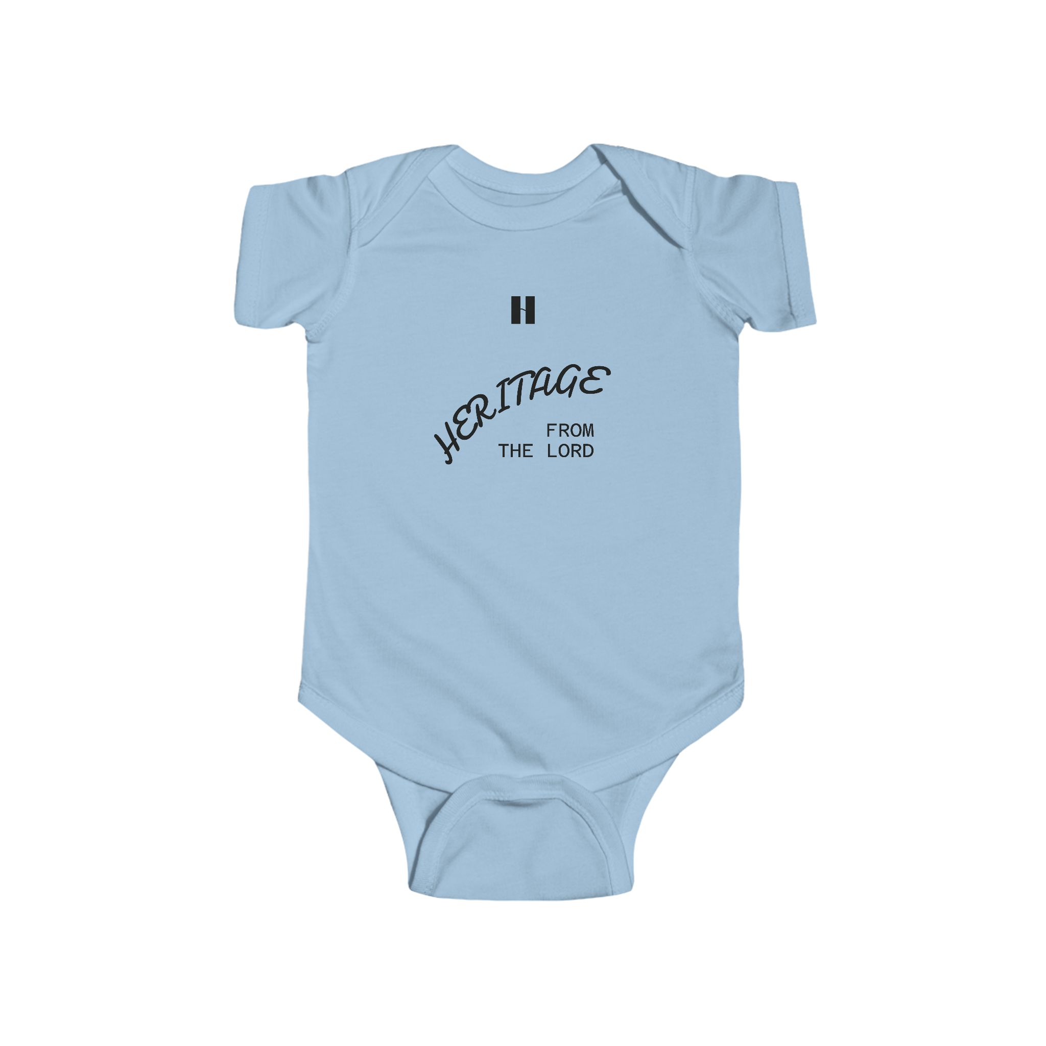 Heritage From The Lord Baby Bodysuit, "Psalm 127:3" Infant Onesie - Image 10