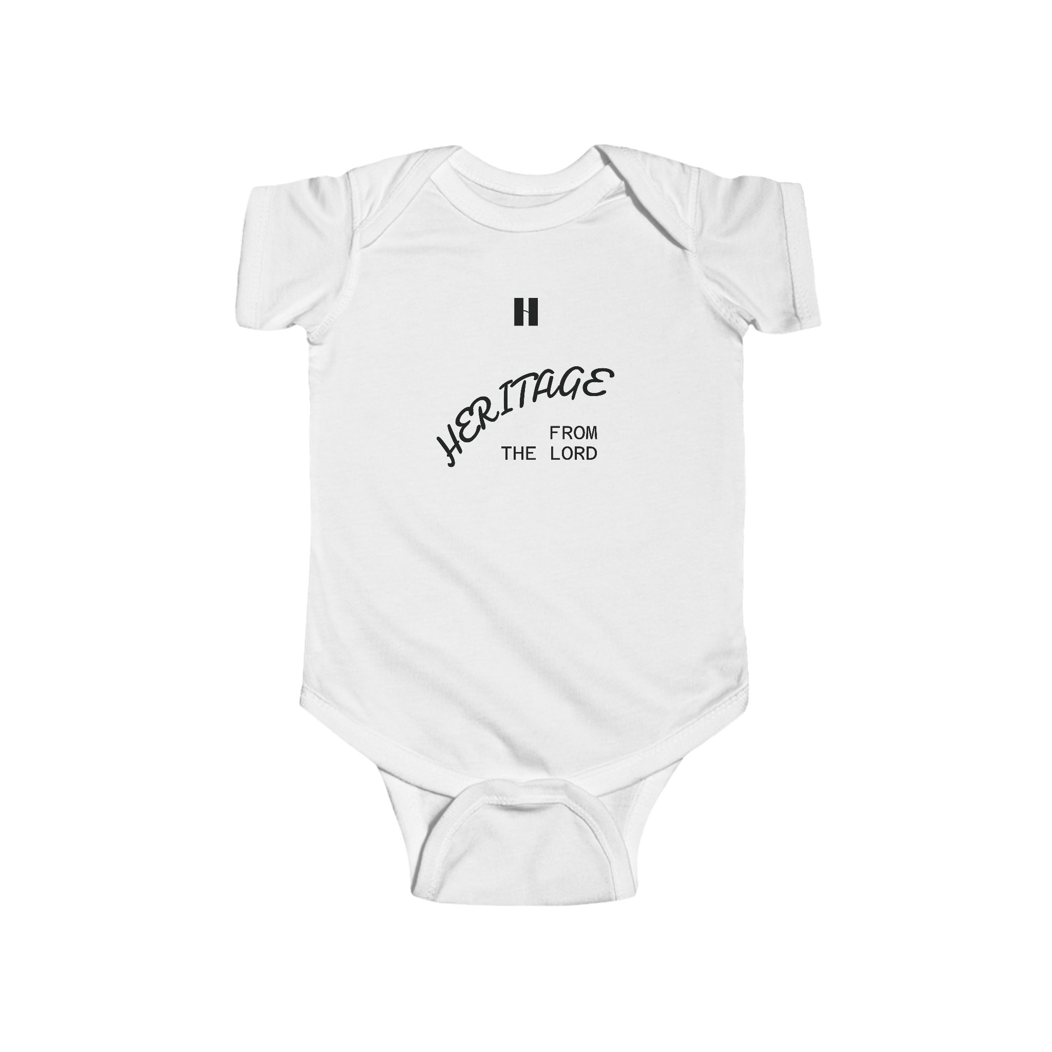 Heritage From The Lord Baby Bodysuit, "Psalm 127:3" Infant Onesie