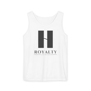 Royalty Hopayola Logo Tank Top — Minimal Monogram Casual Vest