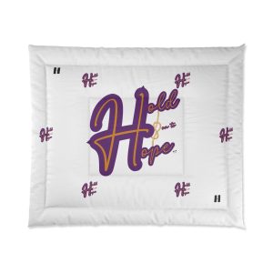 Hold onto Hope Bed Quilt