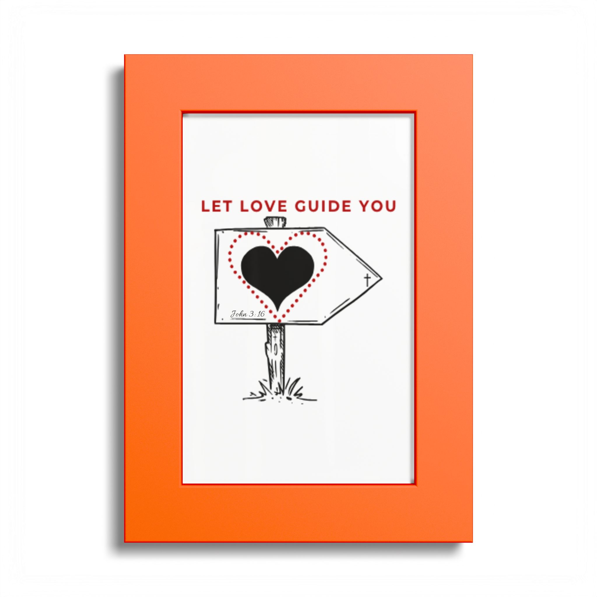 Let Love Guide You Wall Poster - Image 4
