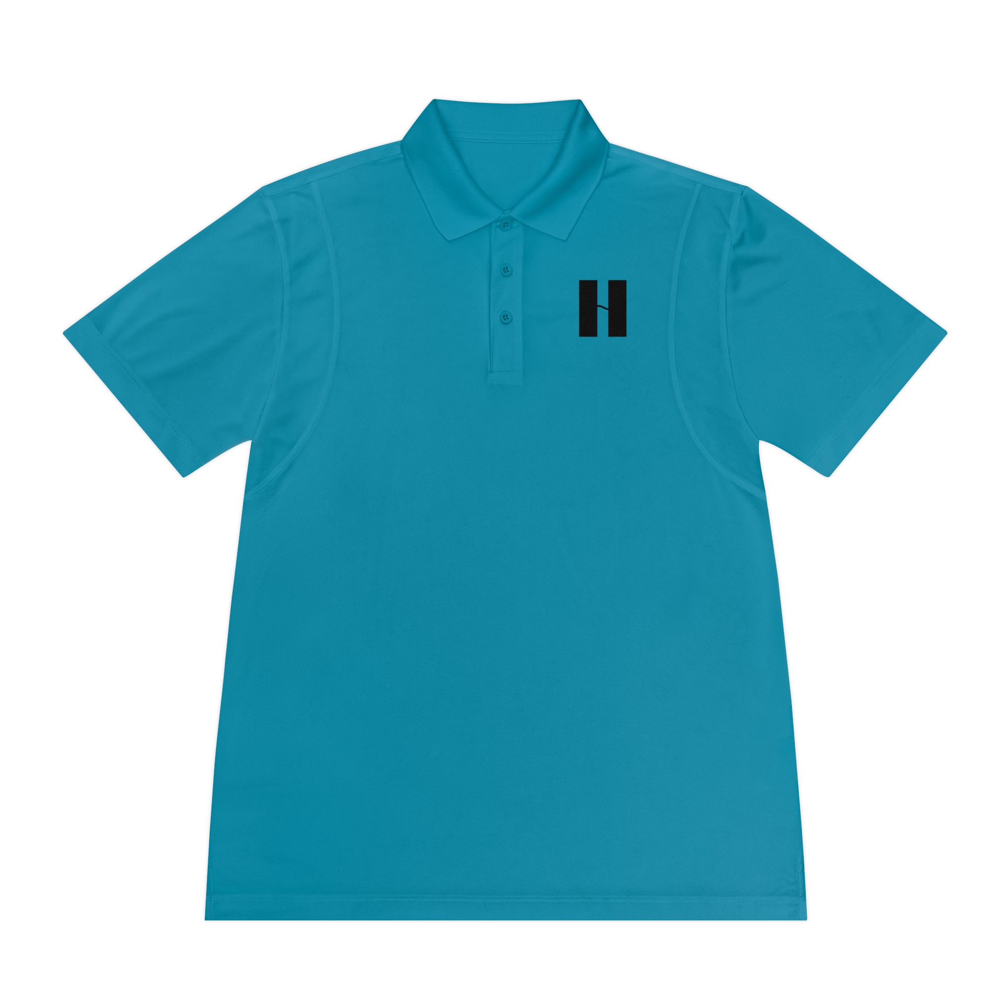 Men's White Polo Shirt with Minimal 'H' Logo — Athletic Sport Performance - Image 13