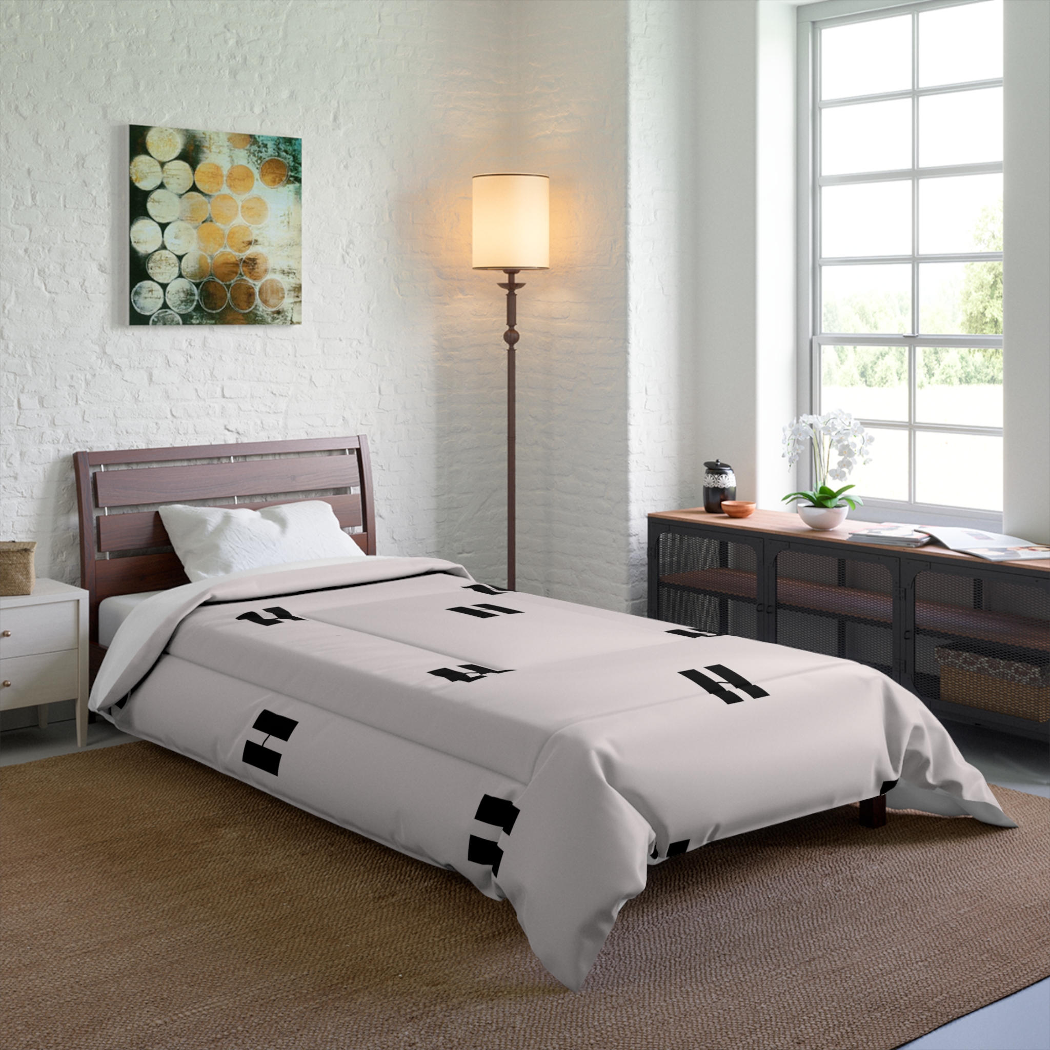 Vibrant Hopayola Quilt, Cozy Bedding - Image 4