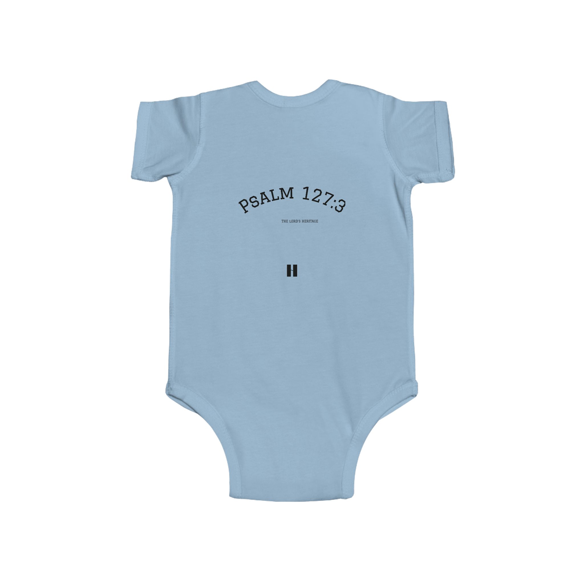 Heritage From The Lord Baby Bodysuit, "Psalm 127:3" Infant Onesie - Image 11