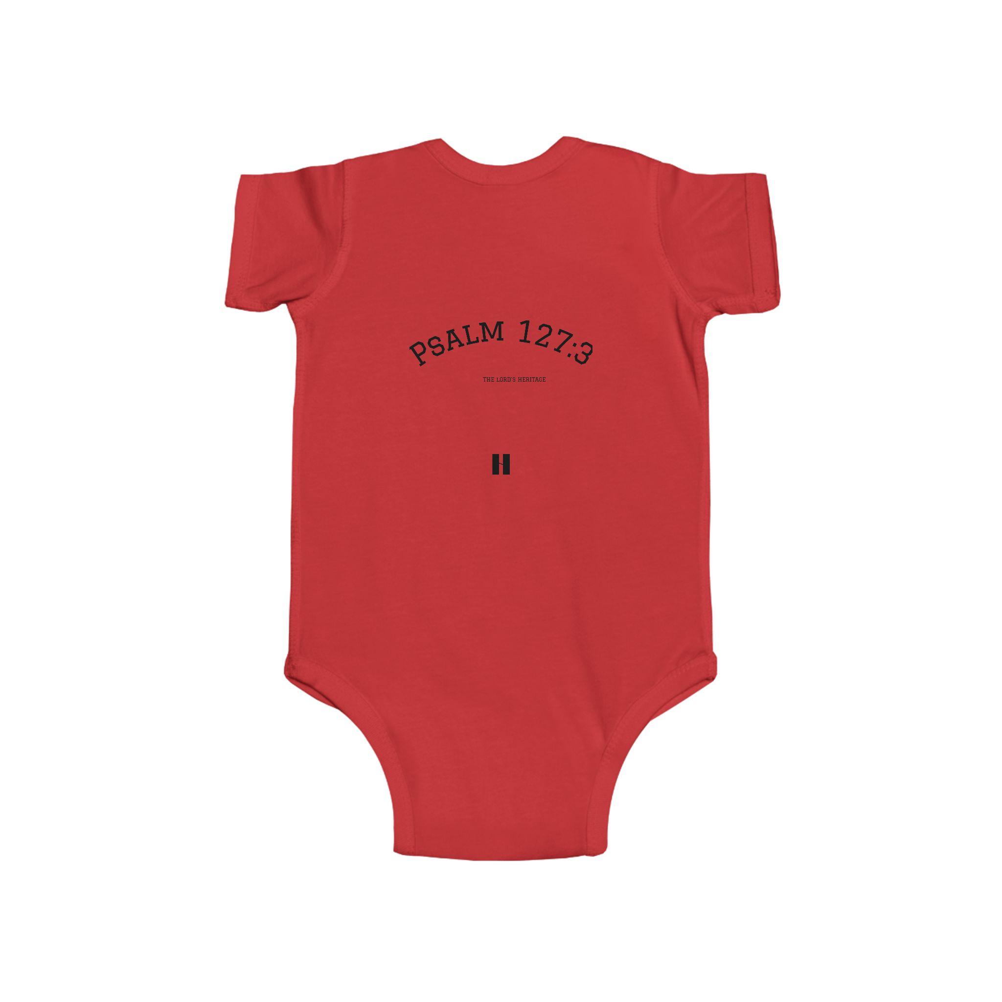 Heritage From The Lord Baby Bodysuit, "Psalm 127:3" Infant Onesie - Image 23
