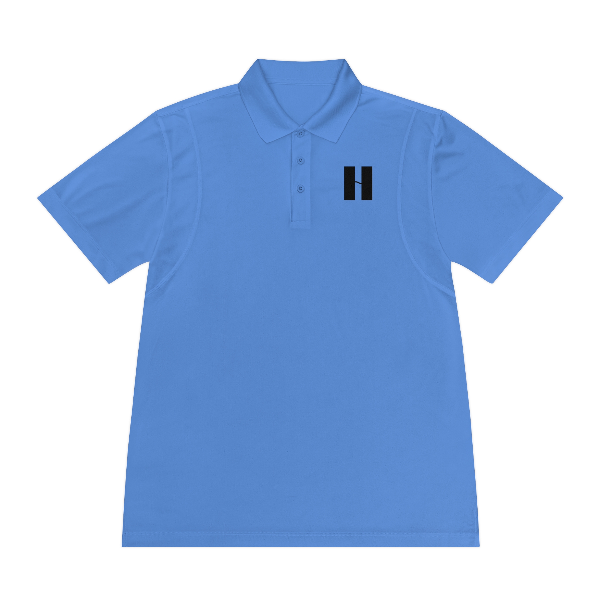 Men's White Polo Shirt with Minimal 'H' Logo — Athletic Sport Performance - Image 16