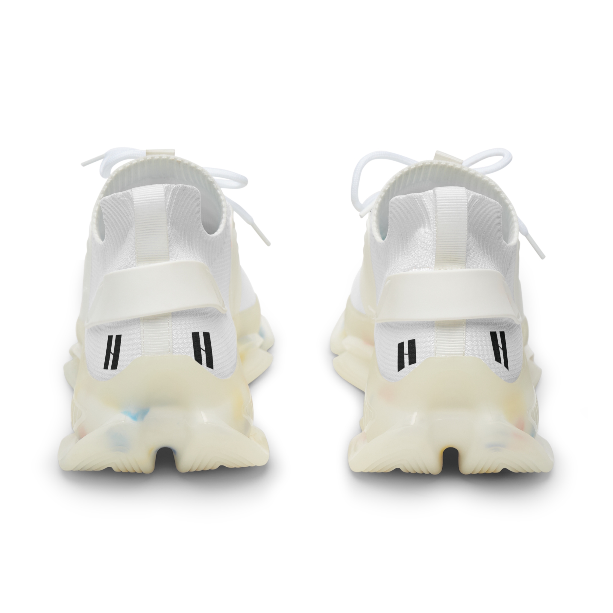 Men's White Mesh Sneakers - Image 3
