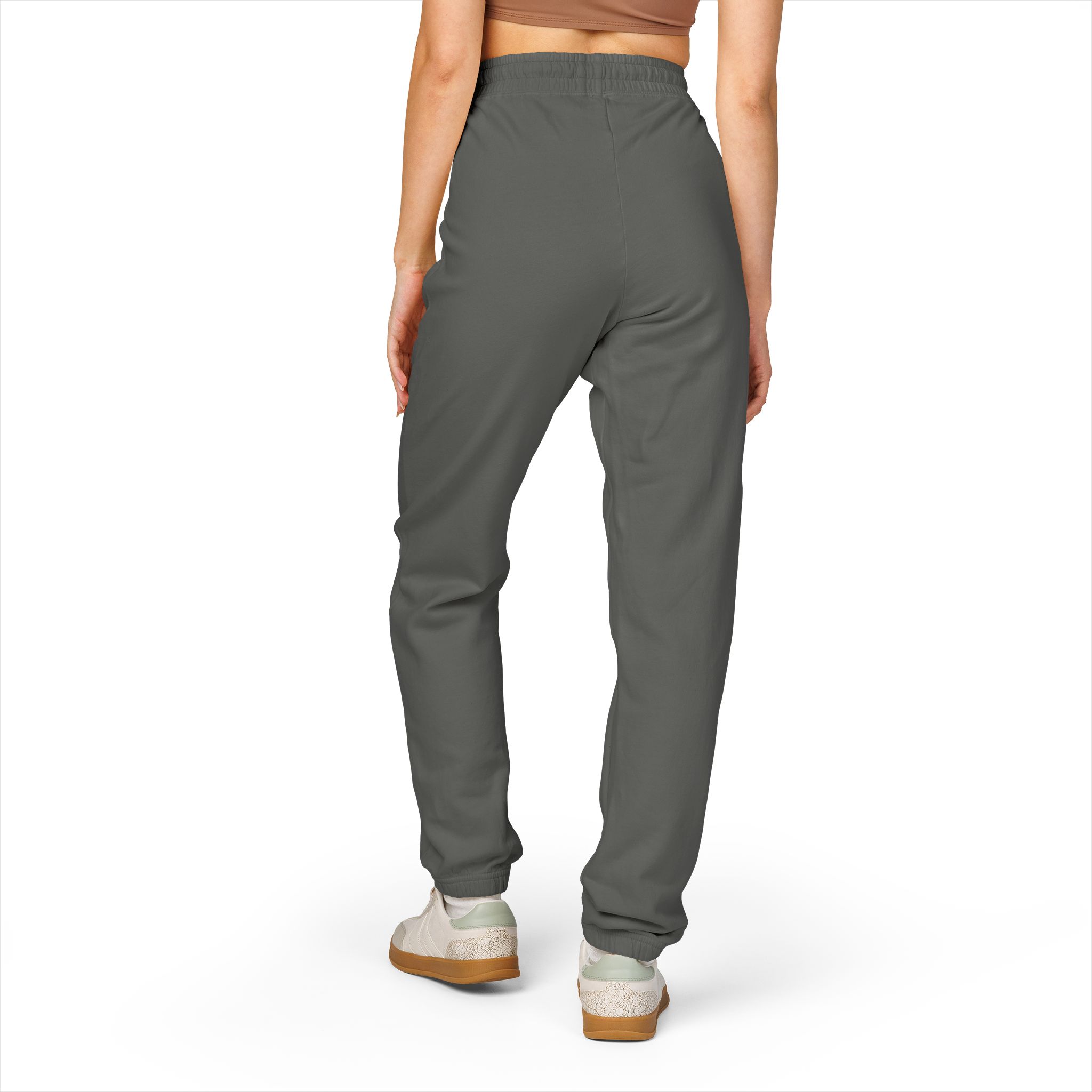 Rugged Hopayola Patch Sweatpants — Garment-Dyed Fleece Joggers - Image 4