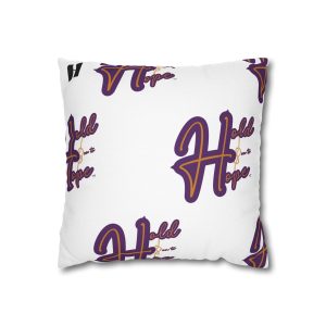 Hold unto Hope Throw Pillow Cover Design