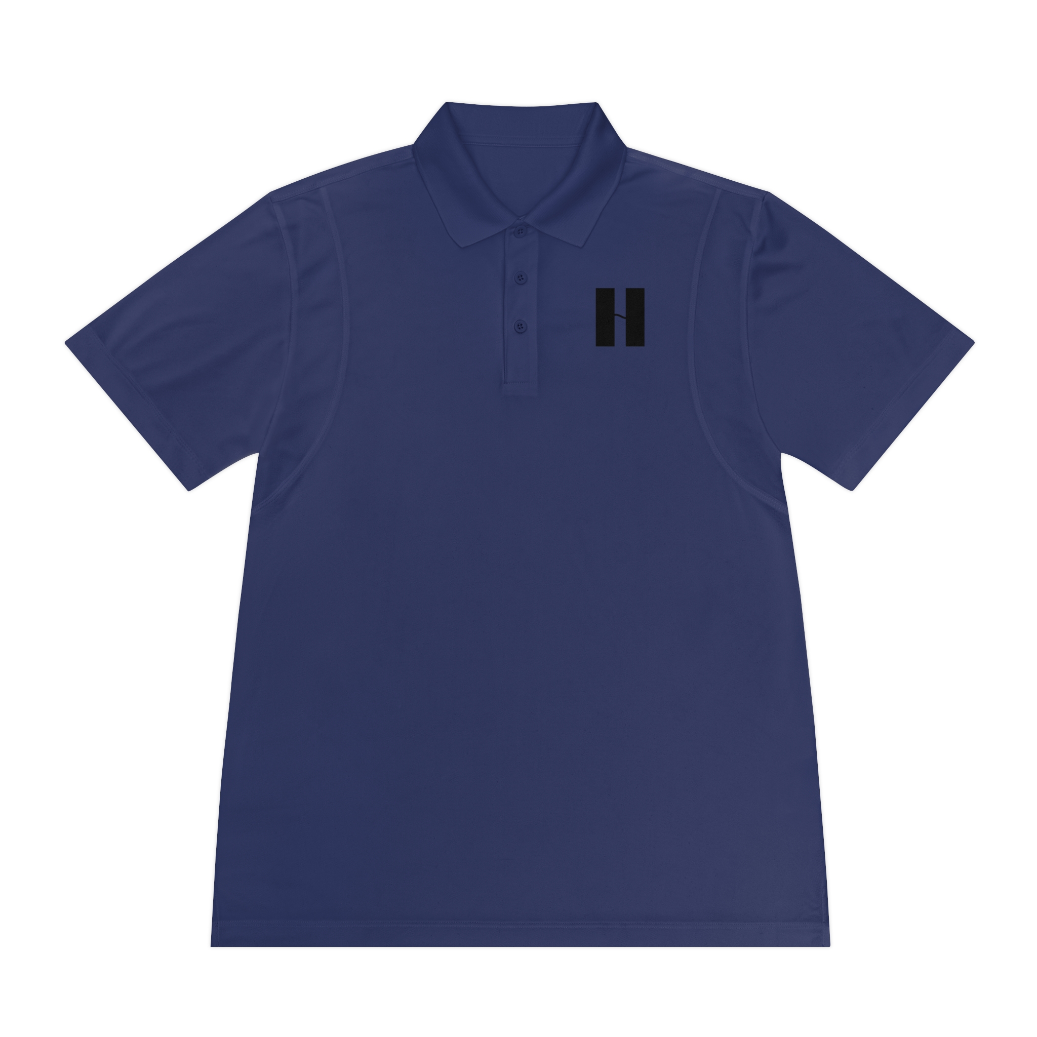 Men's White Polo Shirt with Minimal 'H' Logo — Athletic Sport Performance - Image 19