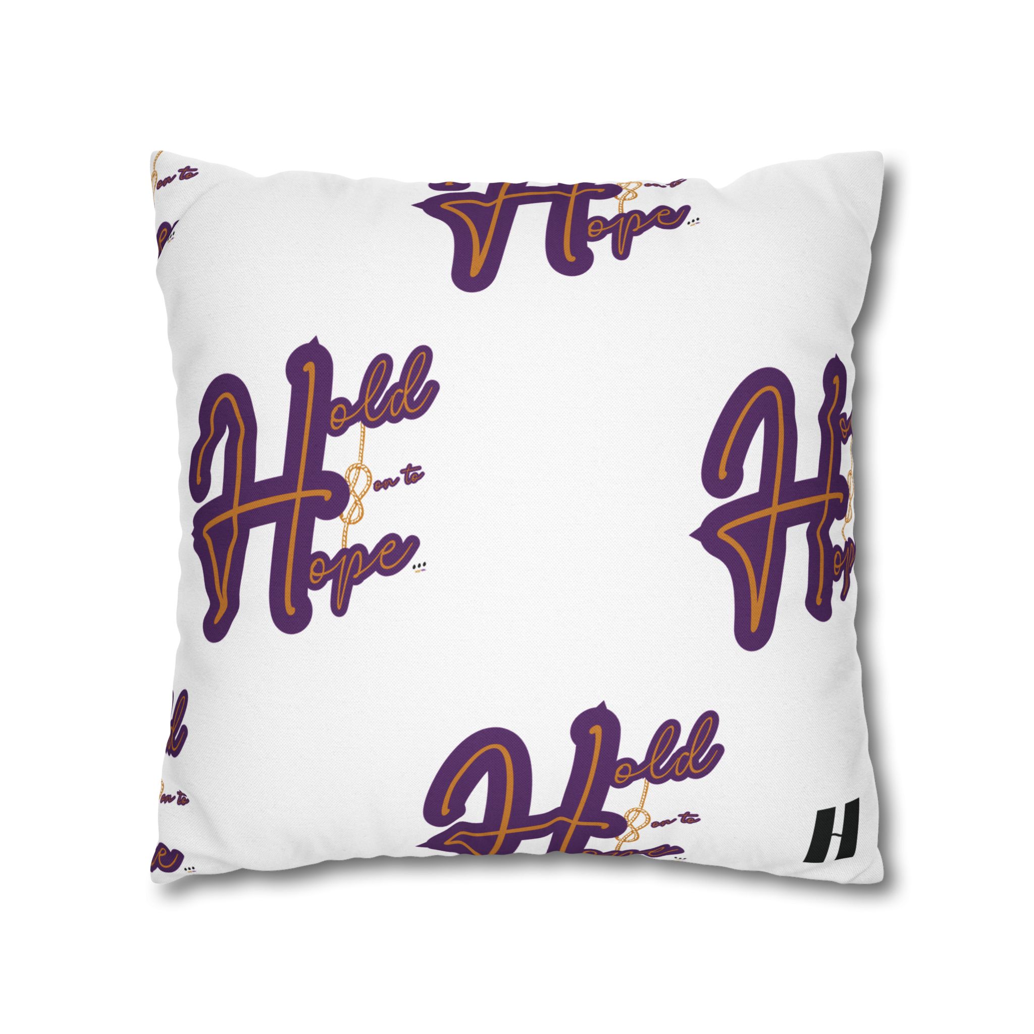Hold unto Hope Throw Pillow Cover Design - Image 11