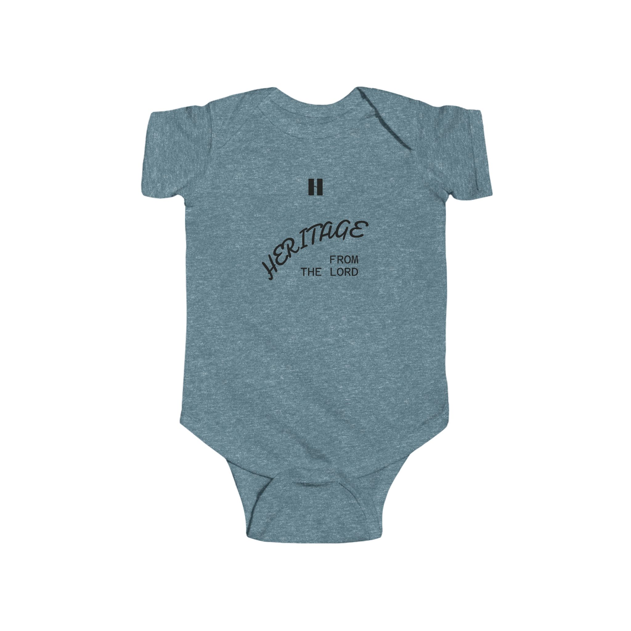 Heritage From The Lord Baby Bodysuit, "Psalm 127:3" Infant Onesie - Image 13