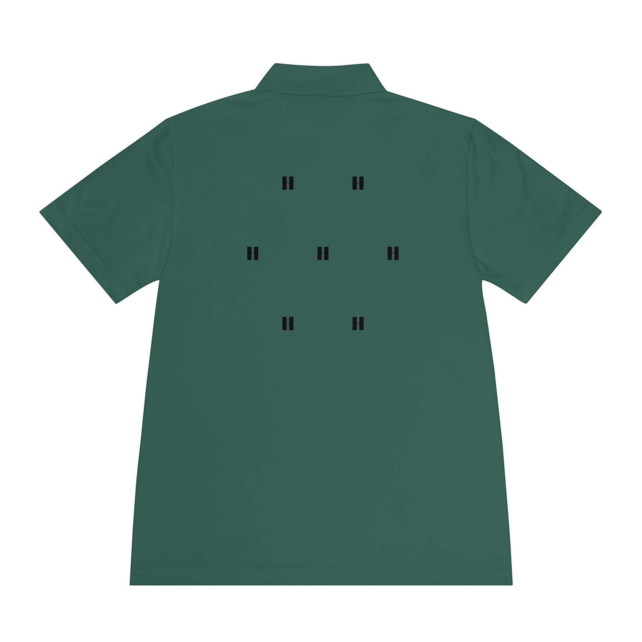 Men's White Polo Shirt with Minimal 'H' Logo — Athletic Sport Performance - Image 11