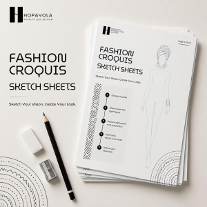 Fashion Croquis Sheet